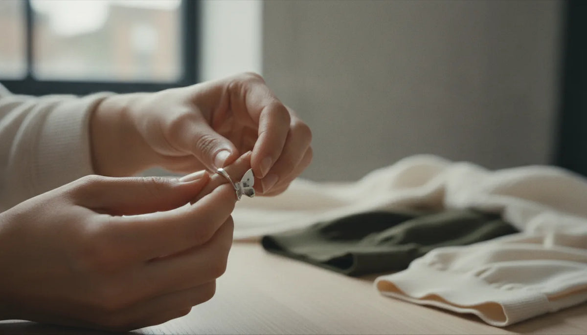 Best way to size an open butterfly ring?