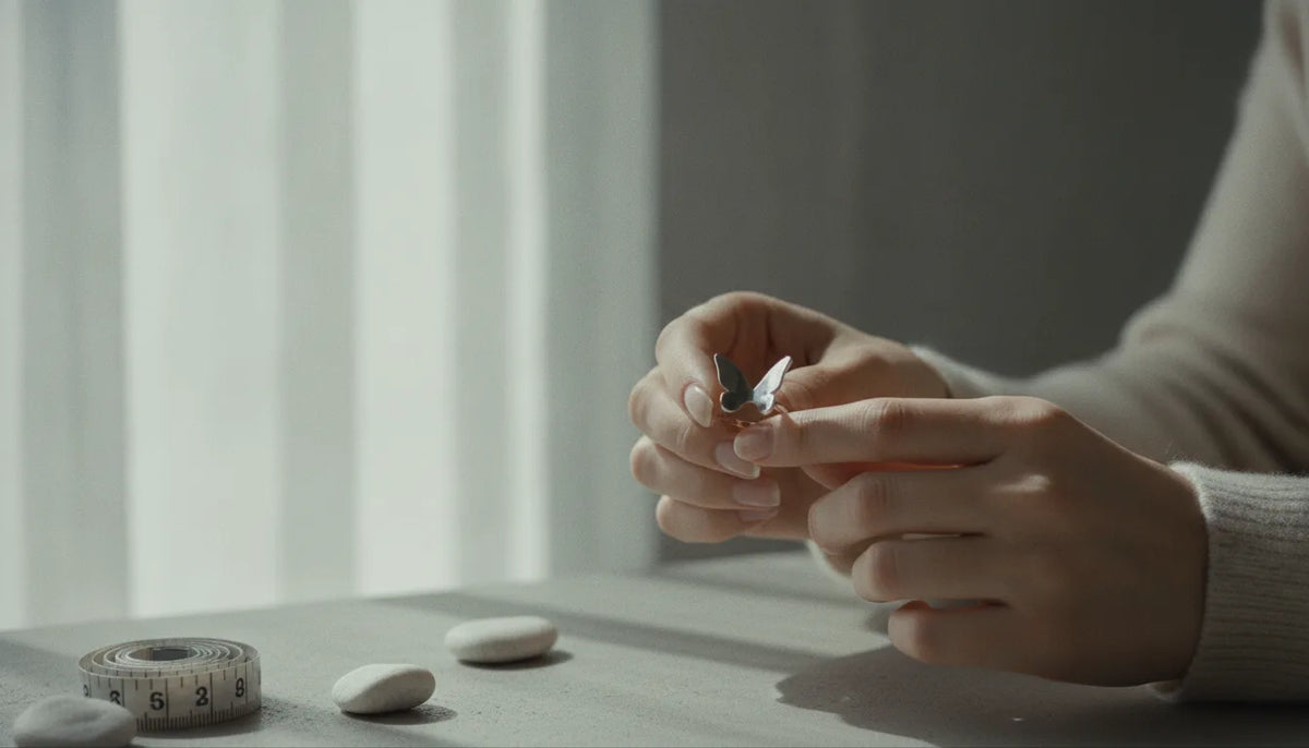 How to size an open butterfly ring correctly?