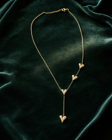 Heart Y necklace product view