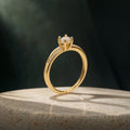 Six-Prong Solitaire Ring by RARE