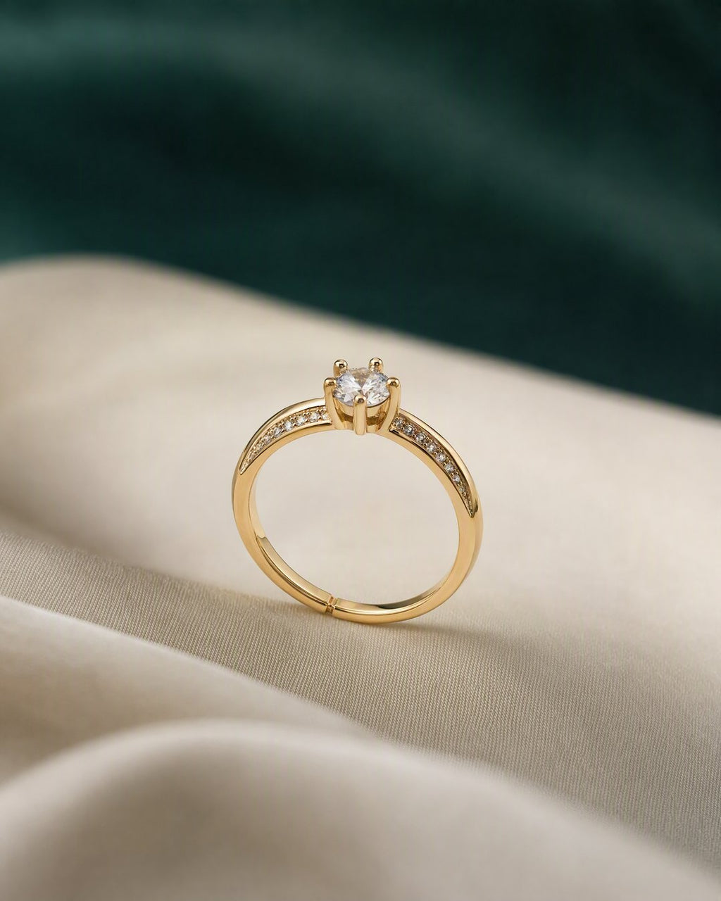 Six-Prong Solitaire Ring by RARE view 2