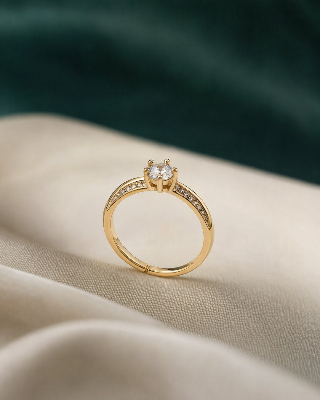 Six-Prong Solitaire Ring by RARE view 2