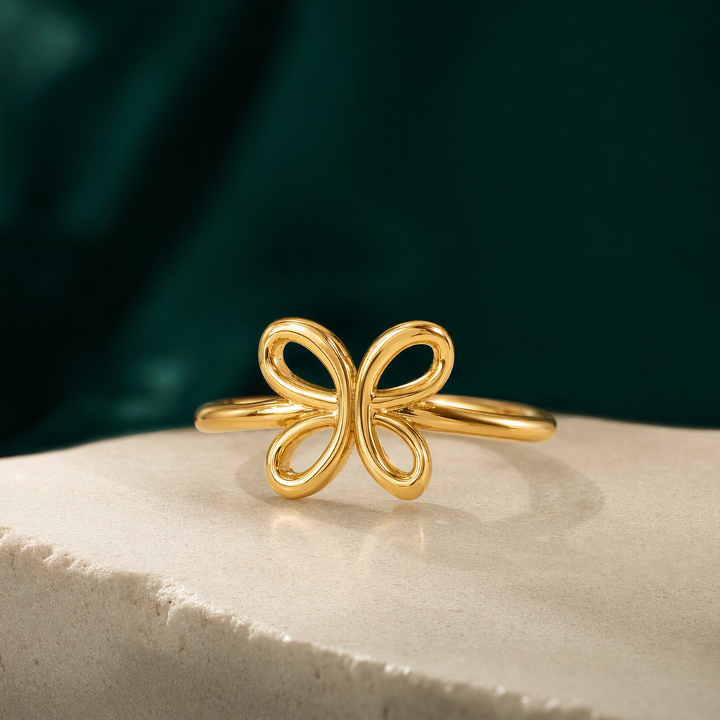 Butterfly open ring square product view